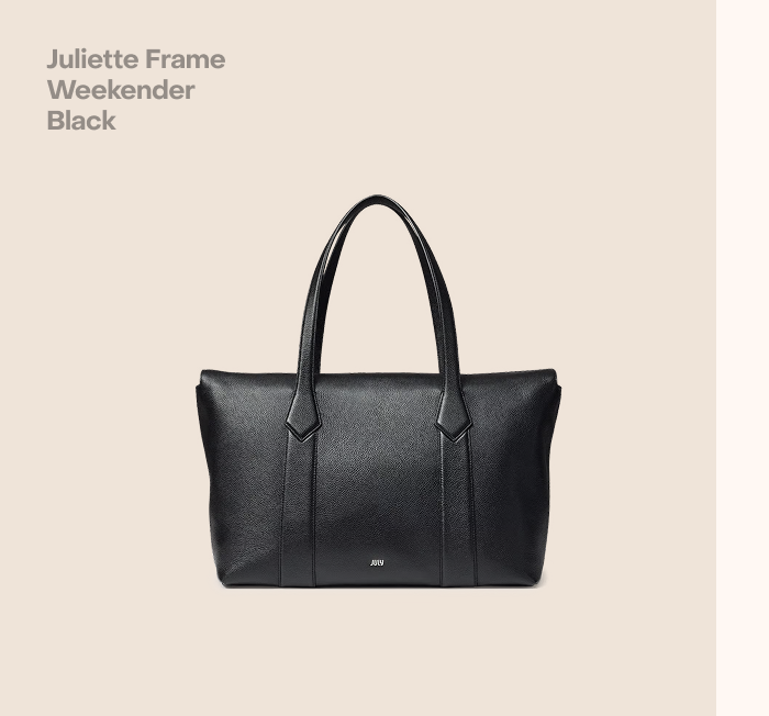 Juliette Frame Weekender Black