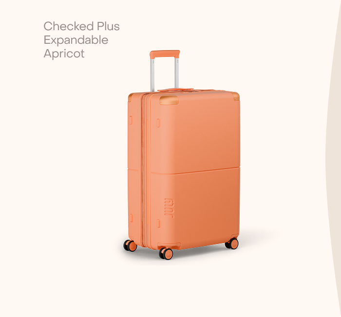 Checked Plus Expandable Apricot