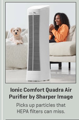 Ionic Comfort Quadra Air Purifier by Sharper Image