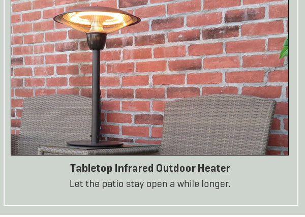 Tabletop Infrared Outdoor Heater