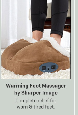 Warming Foot Massager by Sharper Image
