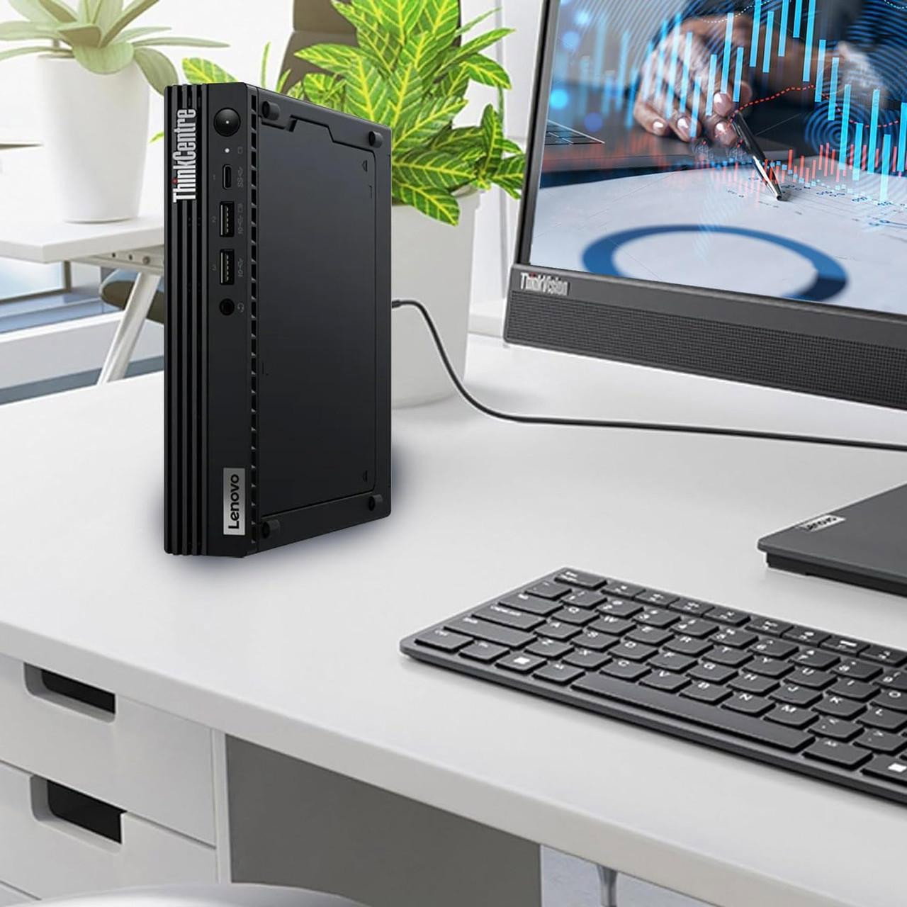 Image of Lenovo ThinkCentre M70q Gen 3 Tiny Windows 11 Pro PC