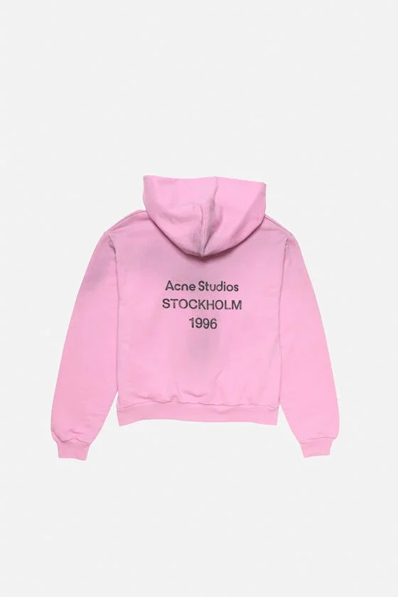 Fleece logo hoodie