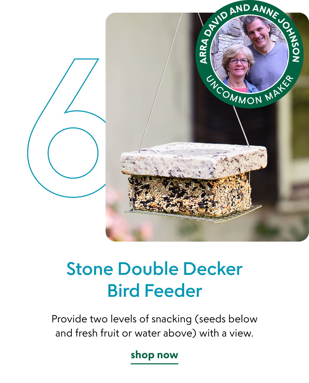 stone-double-decker-bird-feeder