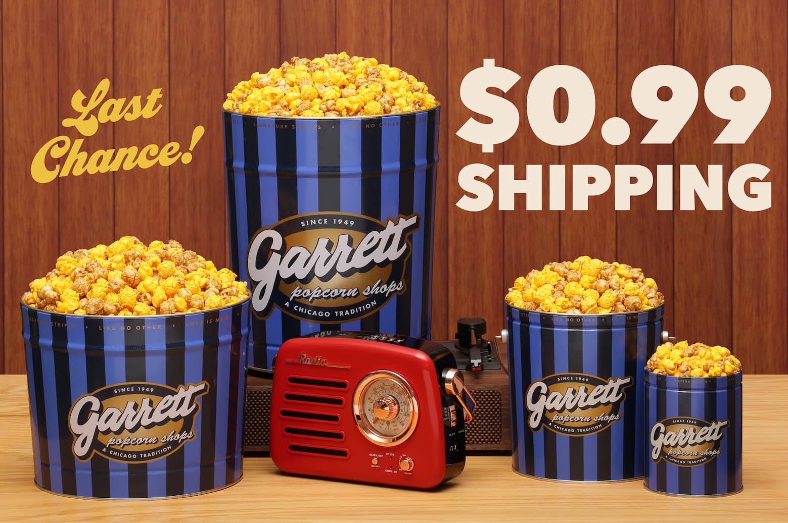 Last Chance $0.99 Shipping
