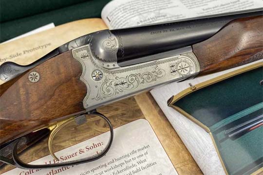 Colt Prototype - - Colt / JP Sauer & Sohn "Royal Grade" 20ga
