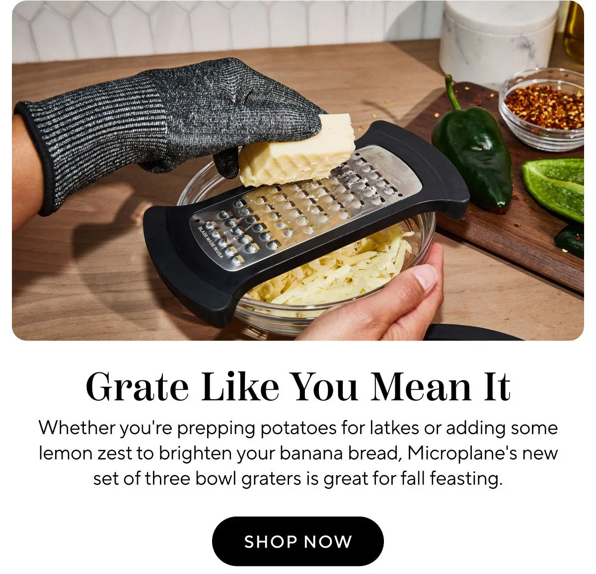 Graters, Zesters & Peelers