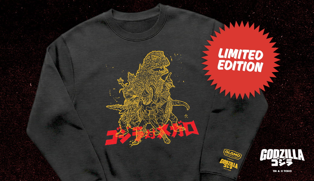Exclusive GODZILLA VS MEGALON Crewneck Sweatshirt 