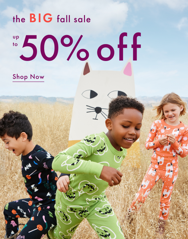 the BIG fall sale | up to 50% off | Shop Now