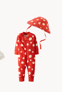 Mushroom Dots Halloween Costume HannaJams™ Sleeper