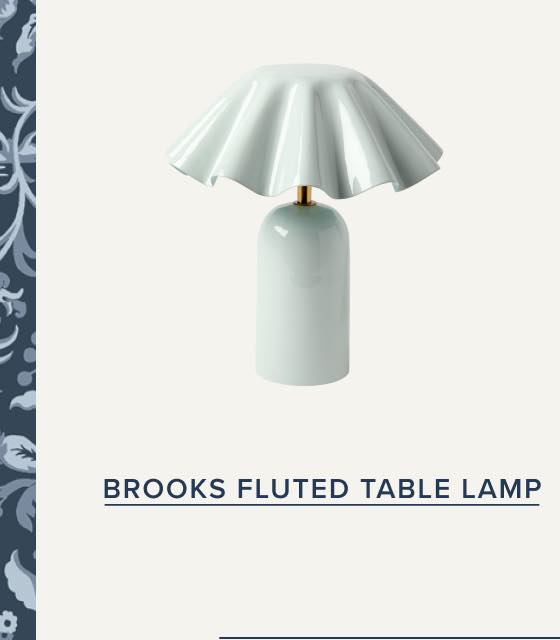 Brooks Fluted Cordless Table Lamp