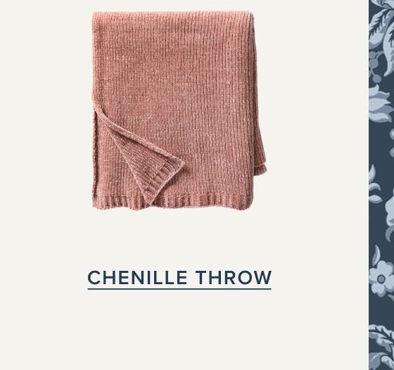 Chenille Throw