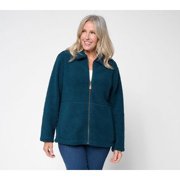 Belle by Kim Gravel Hey Y'all It's Fall Sherpa Jacket