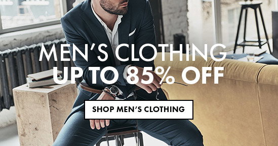 Extra 15% Off Men's Clothing