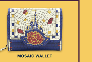 Beauty and the Beast Mosaic Wallet