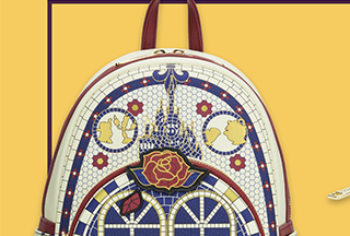 Beauty and the Beast Mosaic Mini Backpack