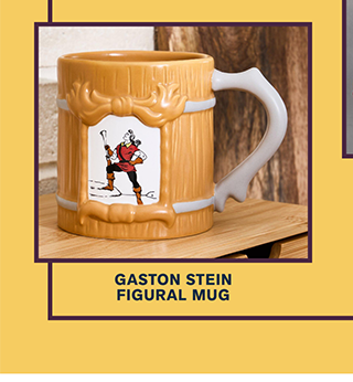 Beauty and the Beast Gaston Stein Figural Mug