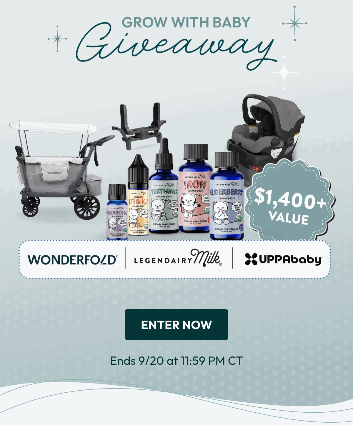 Grow with Baby Giveaway | ENTER NOW | Ends 9/20 at 11:59 PM CT