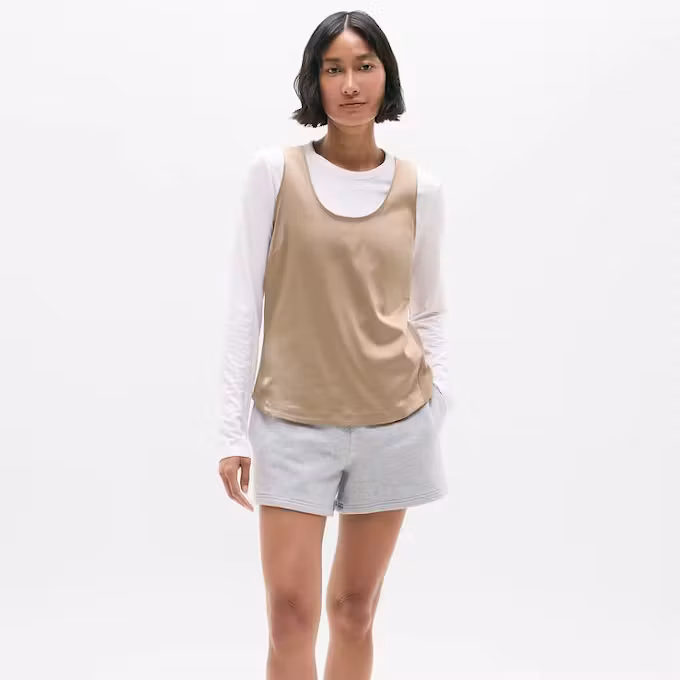 Featherweight Satin Tank