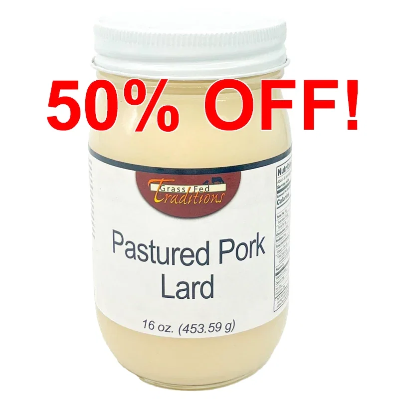 Image of Pastured Pork Lard - 16 oz. (2-jar minimum)