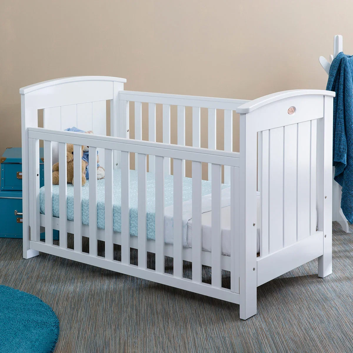 Image of Casa Baby Cot - Dropside