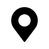 Black location pin icon.
