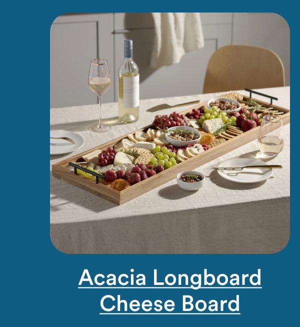 Acacia Longboard Cheese Board