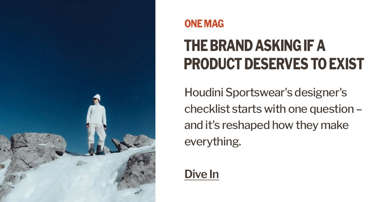 Detours | Houdini Sportswear: Dancing With the Mountains: How Houdini Puts Regenerative Business Into Practice | ONE Mag