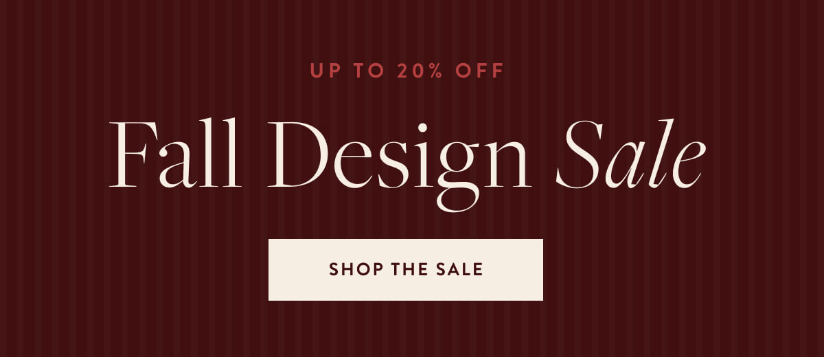 Shop Fall Design Sale