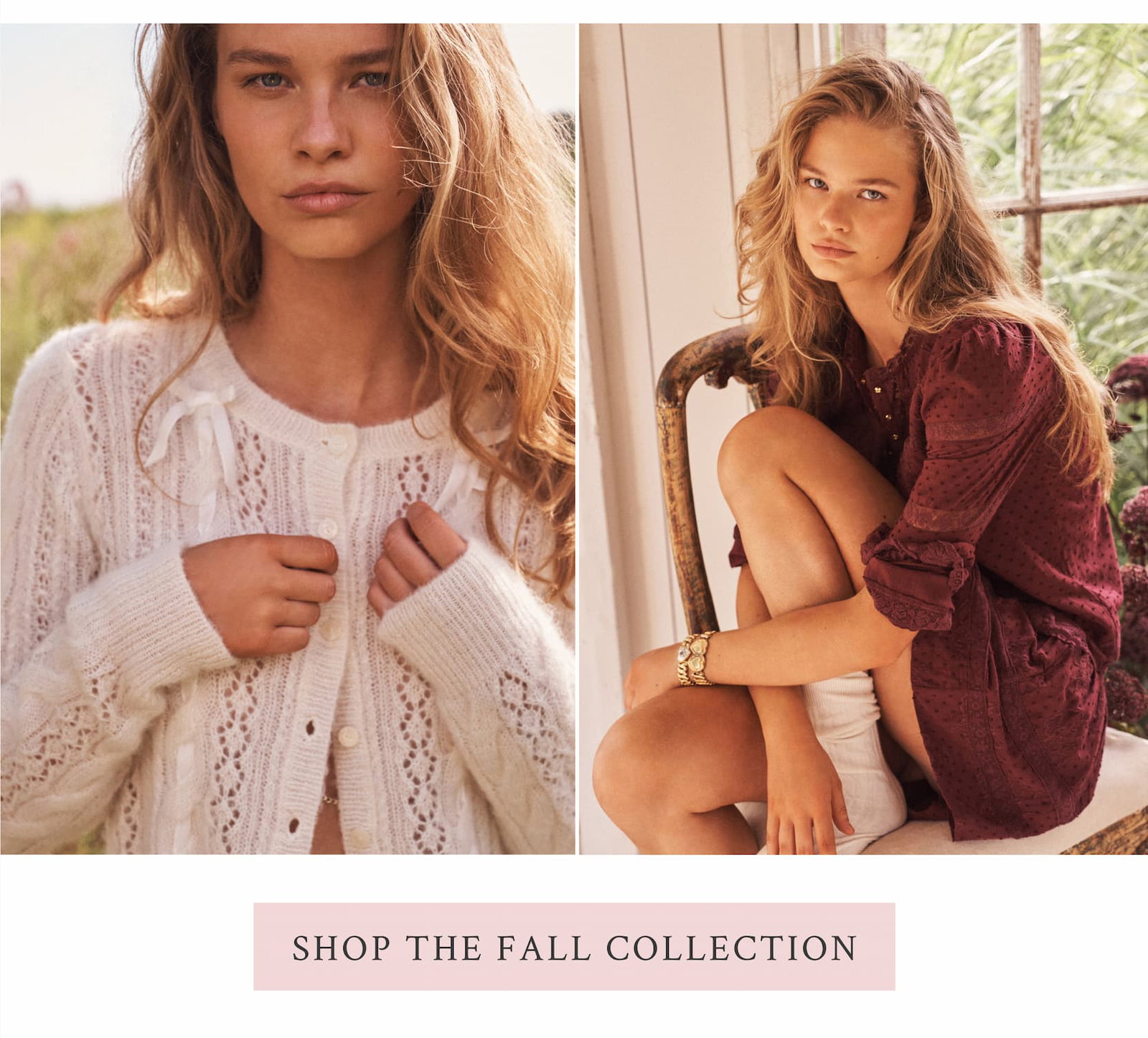 <SHOP THE FALL COLLECTION>