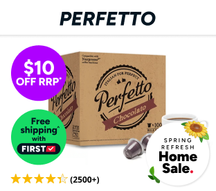 100 Pack Perfetto Nespresso Compatible Hot Chocolate Pods (Chocolato) Product Image