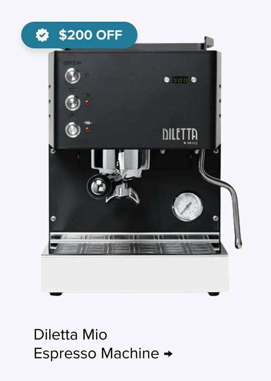 Diletta Mio Espresso Machine - $200 Off