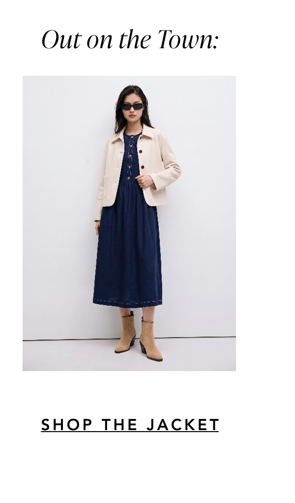 Suede Button Up Jacket