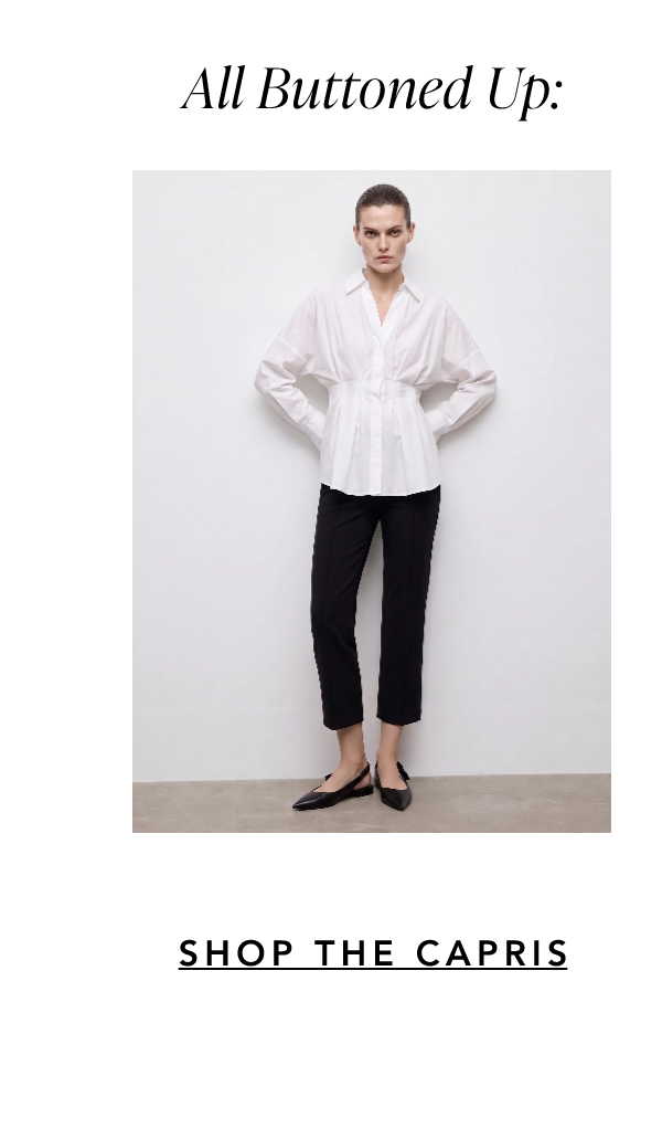 Pull On Slim Capri Pant
