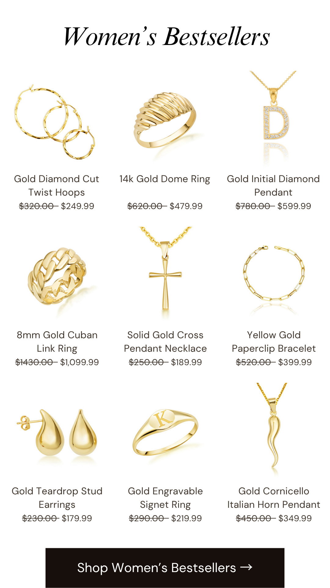 Women’s Bestsellers