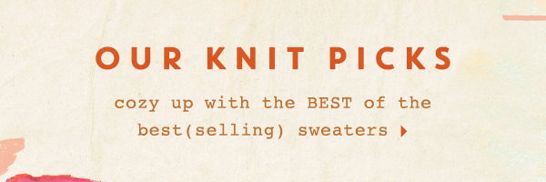 Best (selling) sweaters