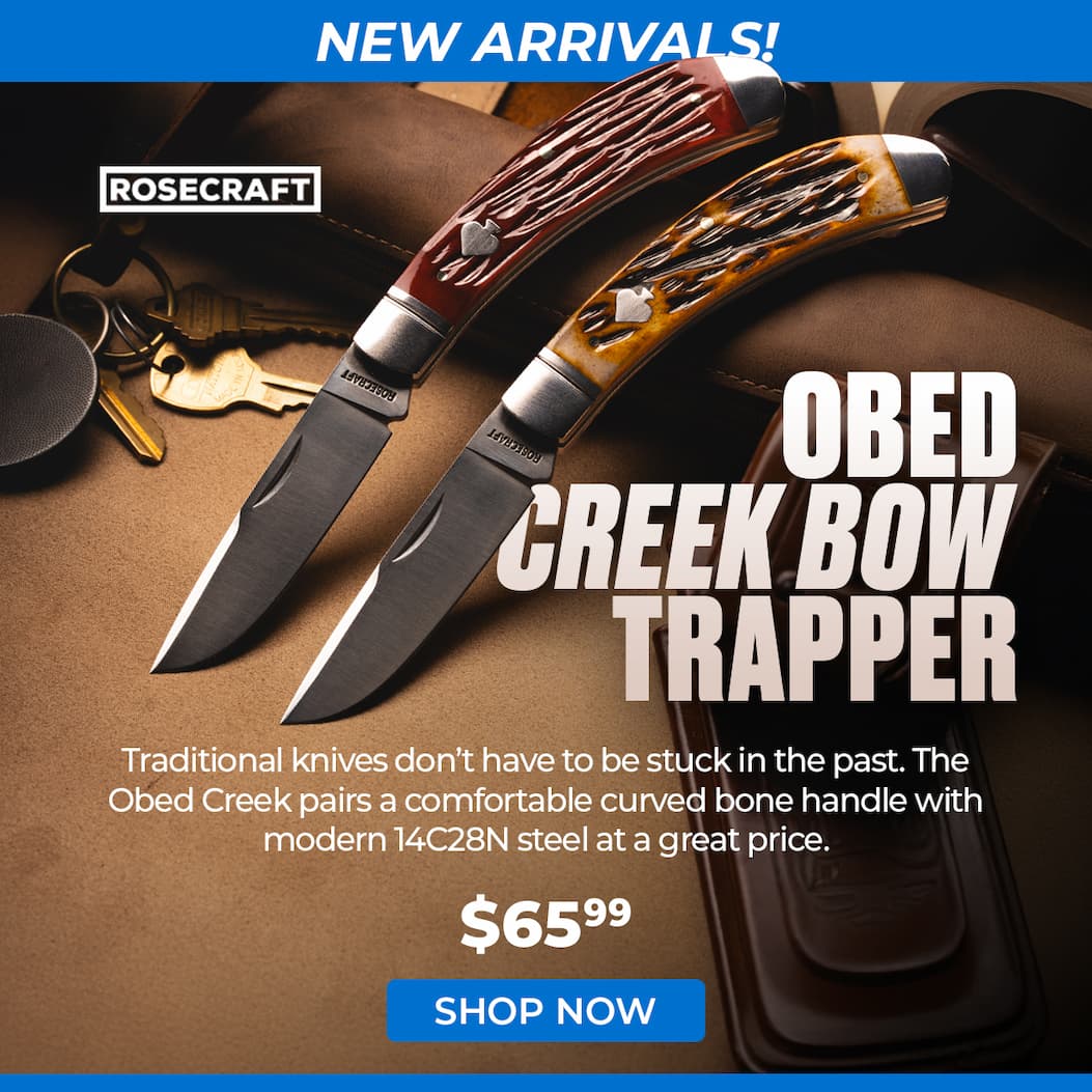 Rosecraft Blades Obed Creek Bow Trapper