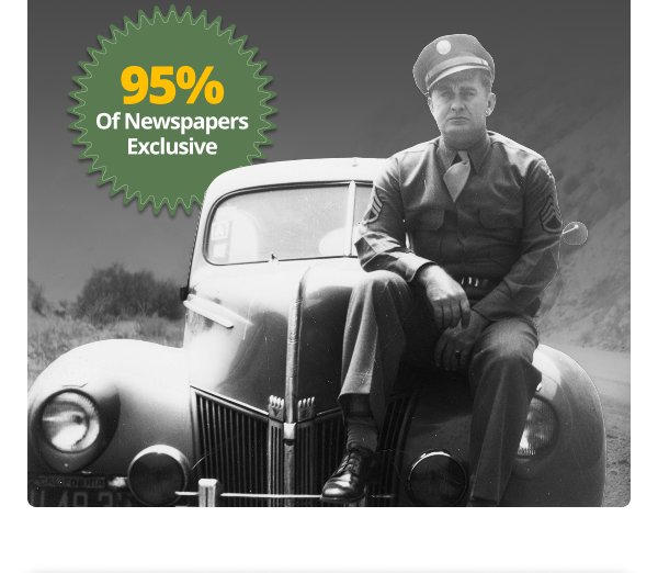 95% of newspapers exclusive
