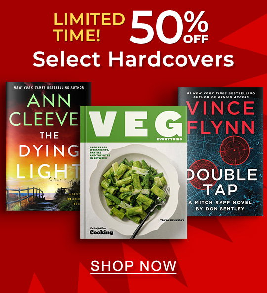LIMITED TIME! 50% OFF Select Hardcovers - SHOP NOW