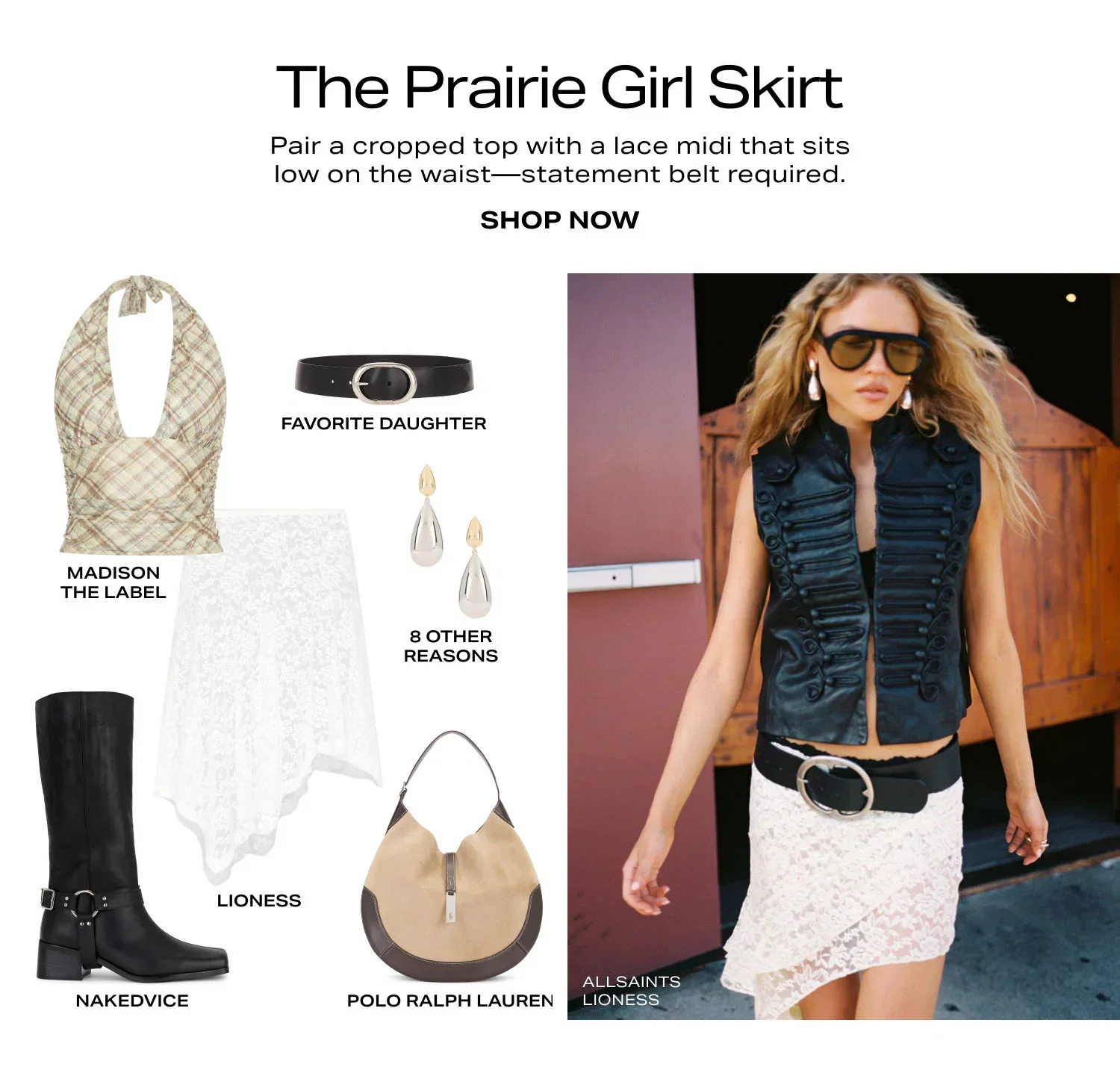 Shop Prairie Girl Skirt