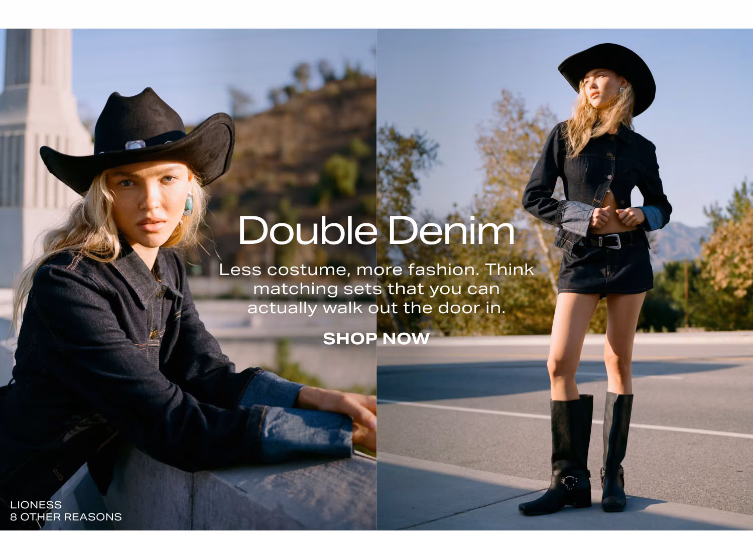 Shop Double Denim