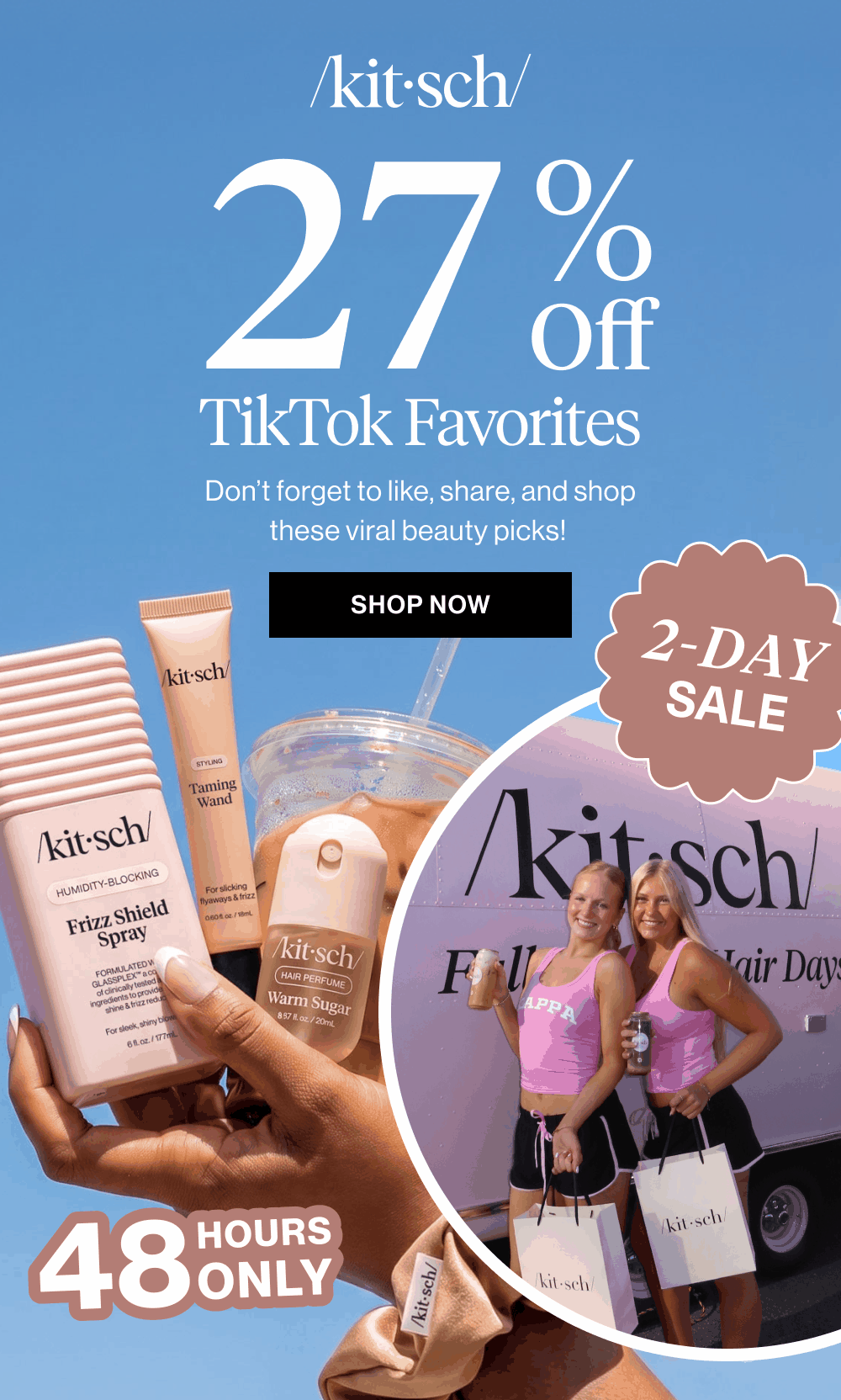 27% off Tiktok Favorites. Don’t forget to like, share, and shop these viral beauty picks! 