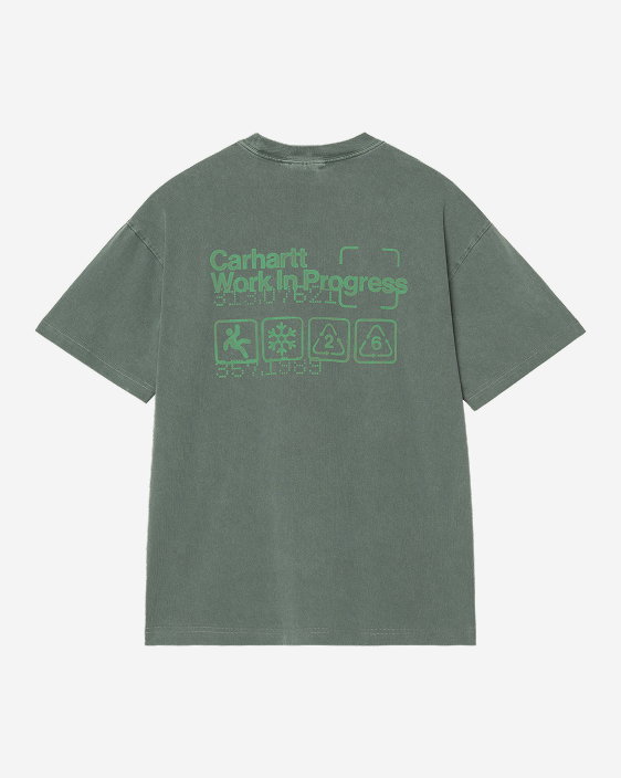 Carhartt WIP Boxed T-Shirt | Dark Scarab (Garment Dyed)