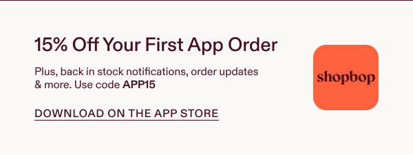 The Shopbop App Mobile