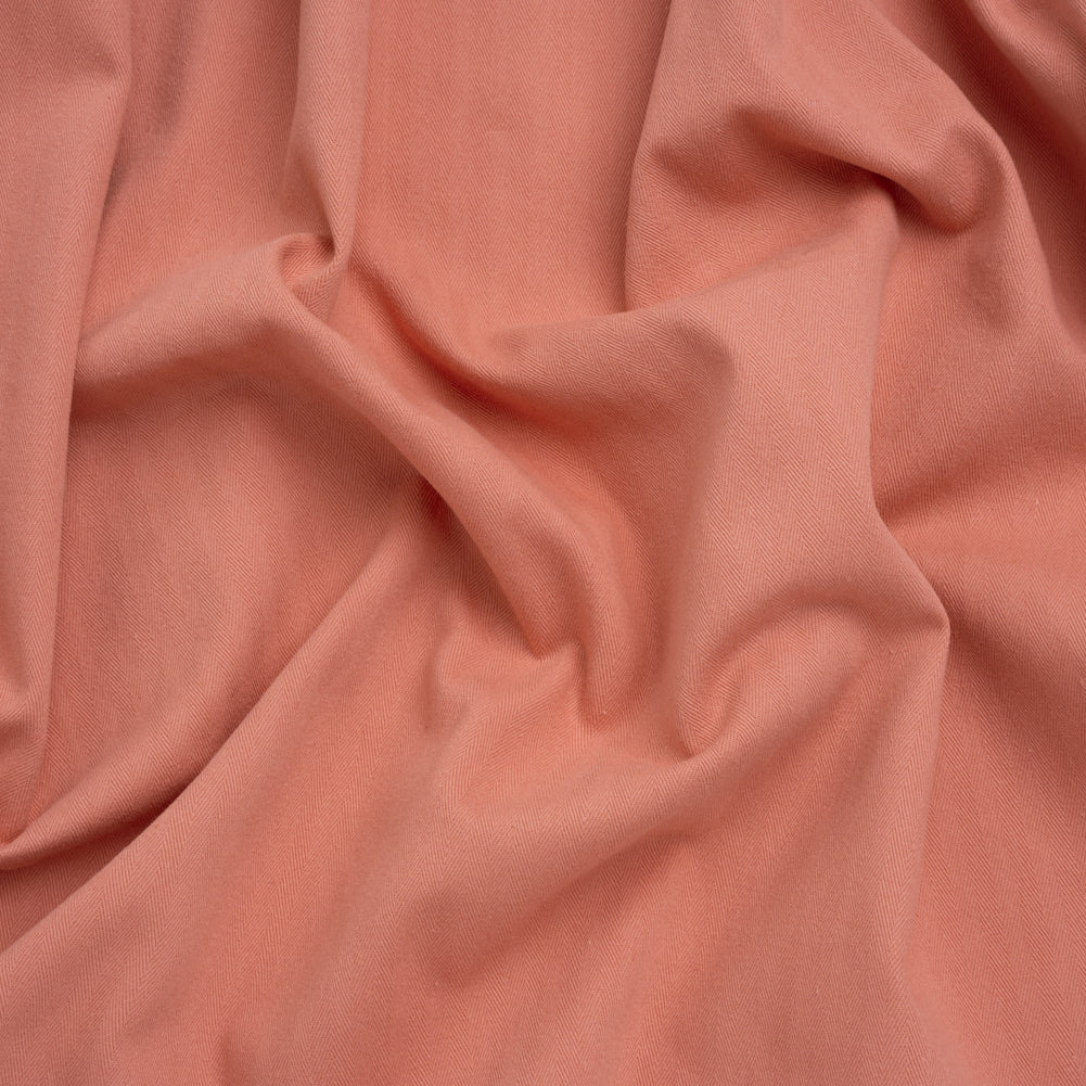 Image of Cotton Herringbone Twill Coutil - Dusty Rose - Farrah Collection