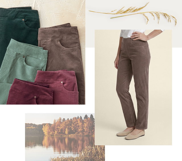 SoftStretch Slim Leg Corduroys