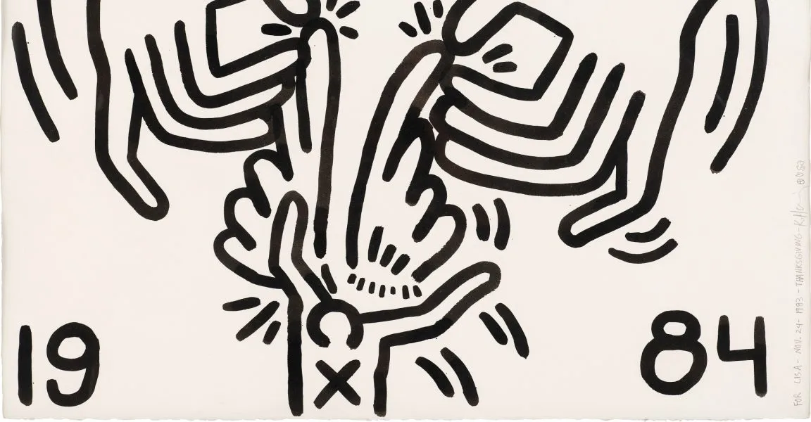 Rare, Early Keith Haring Works Come to Auction