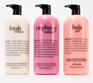 philosophy 32oz trio of treats shower gel