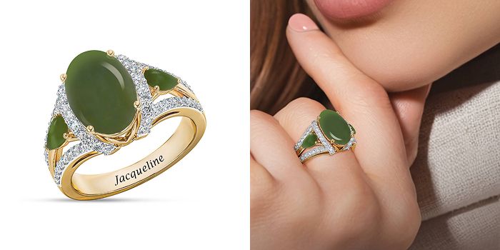 Majestic Jade Dynasty Ring