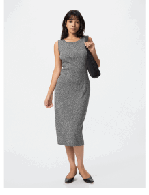 product8women0washable0ribbed0knit0dress